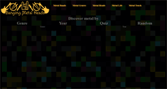 Desktop Screenshot of bangingmetalheads.com